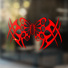 Mot met Scherpe Vleugels Universele Vinyl Decal Sticker_2