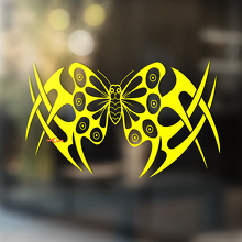 Mot met Scherpe Vleugels Universele Vinyl Decal Sticker_4