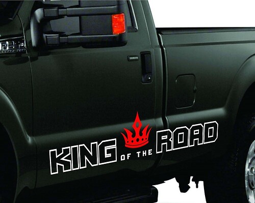 2X Chevy 07-17 stickersticker voor Silverado GMC Sierra Truck universeel ontwerp
