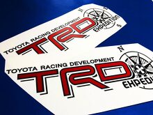 Toyota TRD Truck Off Road Racing Tacoma Tundra Expedition Vinyl Sticker Decals 2