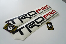 TRD Pro Zijkant Vinyl Decal Kit voor Toyota Tacoma en Tundra_2