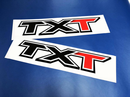 Paar 2017 Musclecar truck truck STX off-road vinyl sticker sticker pick-up truck nachtkastje