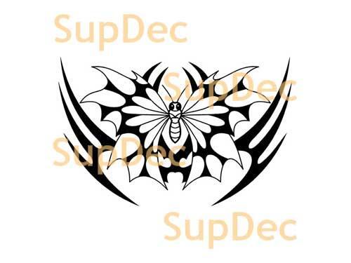 Vlinder Vinyl Kunst Muur Raam Badkamer Sticker Decal #26
