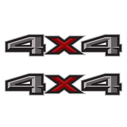 4x4 Logo Universele Vinyl Decal Sticker