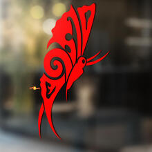 Tribal Vlinder Universele Vinyl Sticker Decal_2