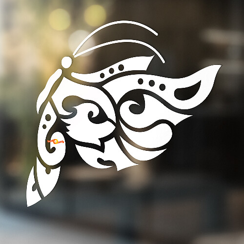 Vliegende Vlinder Universele Vinyl Decal Sticker