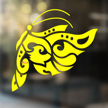 Vliegende Vlinder Universele Vinyl Decal Sticker_4