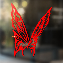 Vliegende Vlinder Tribal Stijl Universele Vinyl Decal Sticker_2