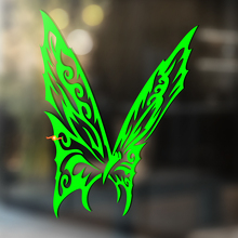 Vliegende Vlinder Tribal Stijl Universele Vinyl Decal Sticker_3