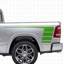 Strobe Stijl Strepen Motorkap- & Portieratuur Vinyl Decal Kit voor Dodge Ram 1500_6