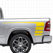 Strobe Stijl Strepen Motorkap- & Portieratuur Vinyl Decal Kit voor Dodge Ram 1500_9
