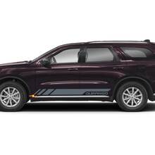 2X Zijdeur Strepen Sticker Decal Vinyl Set voor Dodge Durango RT GT Sport
 2