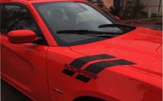 2X Dodge CHARGER Hash Stripes 2015-2018 Vinyl Sticker MOPAR Scat Pack RT SXT Scatpack