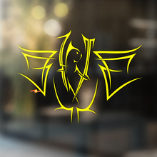 Tribal Lines Style Kat Universele Vinyl Decal Sticker_4