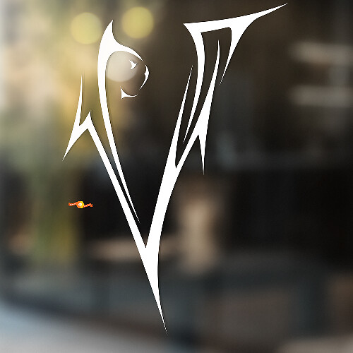 Trybal Style Cat Universele Vinyl Decal Sticker