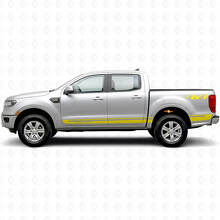 Aangepaste 4x4 zijkstrepen vinyl decal kit voor Musclecar Ranger Wildtrak_6