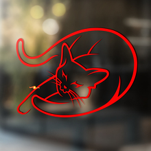 Lying Cat Universele Vinyl Decal Sticker_2