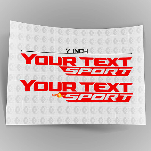 Sport Wrangler Jeep Decals Vinyl Stickers Rubicon past op alle 2018 modellen JL x2