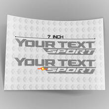 Sport Wrangler Jeep Decals Vinyl Stickers Rubicon past op alle 2018 modellen JL x2 2