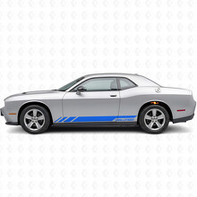 Racingstijl Strepen Zijvinyl Decal Sticker voor Dodge Challenger 2009-2018_2