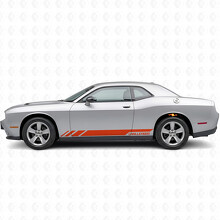 Racingstijl Strepen Zijvinyl Decal Sticker voor Dodge Challenger 2009-2018_4