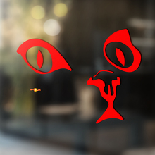 Kat Gezicht Universele Vinyl Decal Sticker_4