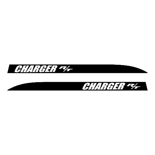 Vinylsticker voor achterste zijpaneel R/T-streep voor Dodge Charger 2006-2010