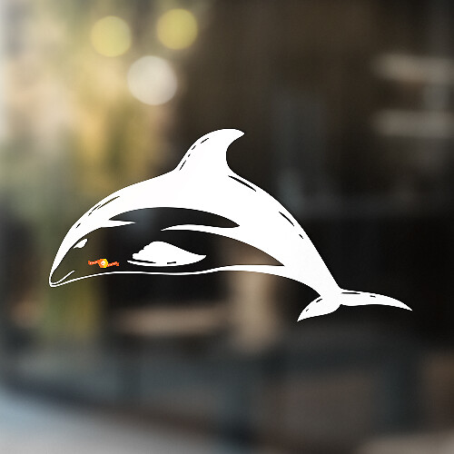 Dolphin Universele Vinyl Sticker