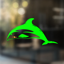 Dolphin Universele Vinyl Sticker_2