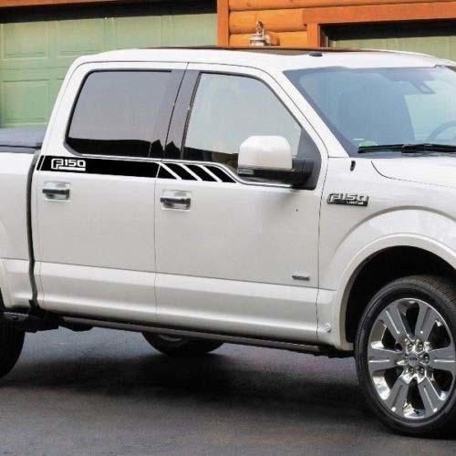 MK13 Zijstrepen Vinyl Decal Kit voor Musclecar F-150 2015-2018