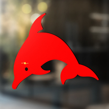 Duikende Dolfijn Silhouet Universele Vinyl Decal Sticker_2
