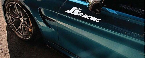 J's Racing Vinylsticker zijdeur voor Honda S2000