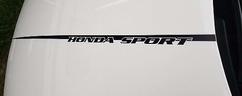 Honda Sport Stripe Motorkap Vinyl Decal Sticker voor Honda Accord 2018