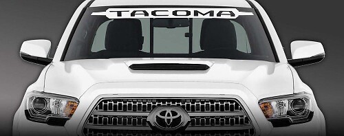 Voorruitbanner Vinyl Decal voor Toyota Tacoma