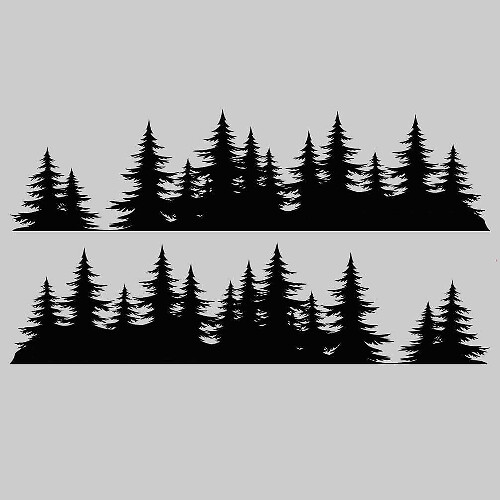 Bosstijl Zijkant Vinyl Decal Kit voor Subaru Crosstrek