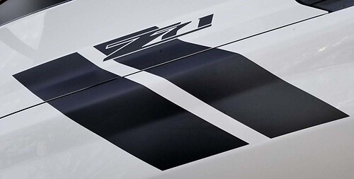 Silverado Chevrolet Hood Hash Marks streep 2007-2013 sticker sticker vinyl
