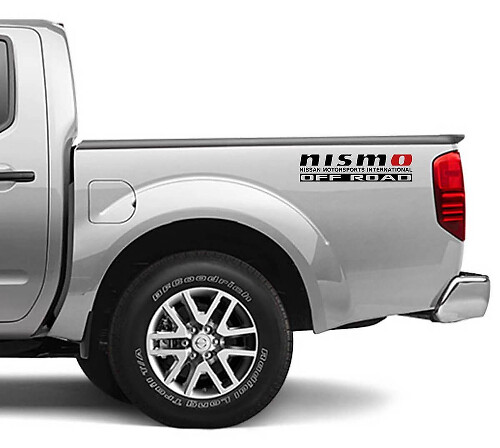 Nismo-stijl Offroad Zijpanelen Vinyl Stickers Set voor Nissan Frontier
