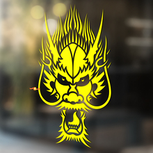 Dragon Head Aziatische Stijl Universele Vinyl Decal Sticker Universele Vinyl Decal Sticker_3