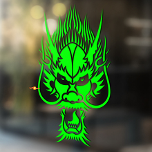 Dragon Head Aziatische Stijl Universele Vinyl Decal Sticker Universele Vinyl Decal Sticker_4
