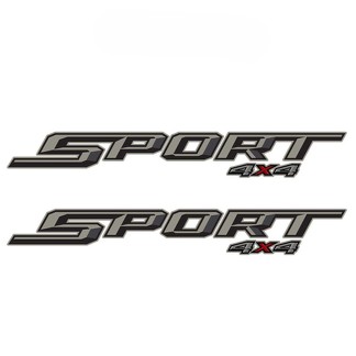 Set van 2: 2018 Ford F-150, F-250 Sport 4X4 off-road vrachtwagen sticker sticker
