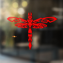 Dragonfly Tribal Style Universele Vinyl Decal Sticker_2