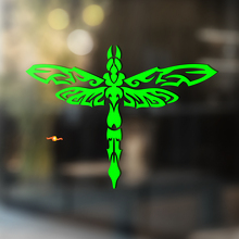 Dragonfly Tribal Style Universele Vinyl Decal Sticker_4