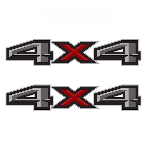 4x4 Off-Road Vinyl Sticker voor Musclecar F-150