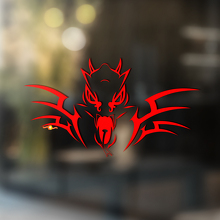 Stekelige Draak Tribal Stijl Universele Vinyl Decal Sticker_2