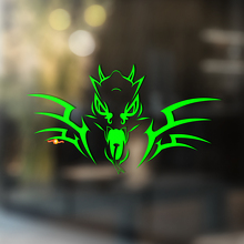Stekelige Draak Tribal Stijl Universele Vinyl Decal Sticker_3