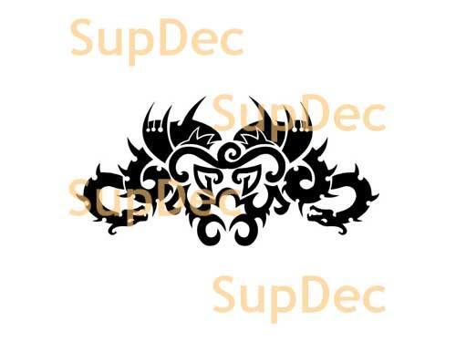 Dragon Vinyl Art Wall Window Badkamer Sticker Sticker #9
