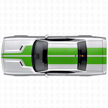 BlackTop Rally Style Volledig Kit Vinyl Decal Sticker voor Dodge Challenger 2008-2014_3