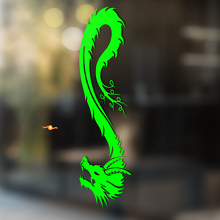 Wriemende Chinese Draak Universele Vinyl Decal Sticker_3