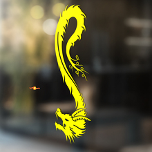 Wriemende Chinese Draak Universele Vinyl Decal Sticker_4