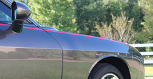 2008 en later Dodge Challenger Pinstripe 